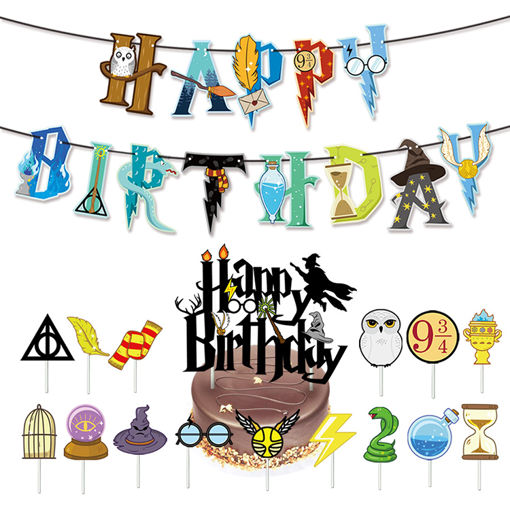 Picture of PARTY KIT HARRY POTTER THEME DECORATION SET